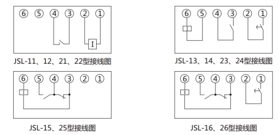 JSL-26時(shí)間校驗(yàn)接線圖